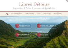 Tablet Screenshot of libresdetours.com